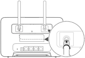 HUAWEI B535-232 - Installing external antennas 5