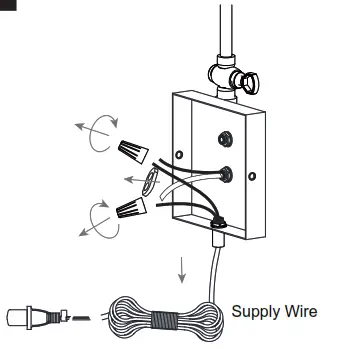 QUOIZEL QW16133MBK Wood 1 Light 8 inch Matte Black Wall Sconce Wall Light - Backplate7