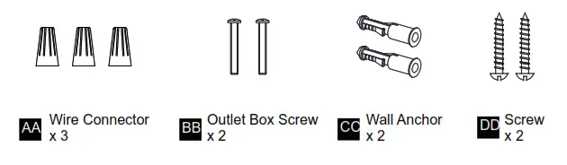 QUOIZEL QW16133MBK Wood 1 Light 8 inch Matte Black Wall Sconce Wall Light - HARDWARE