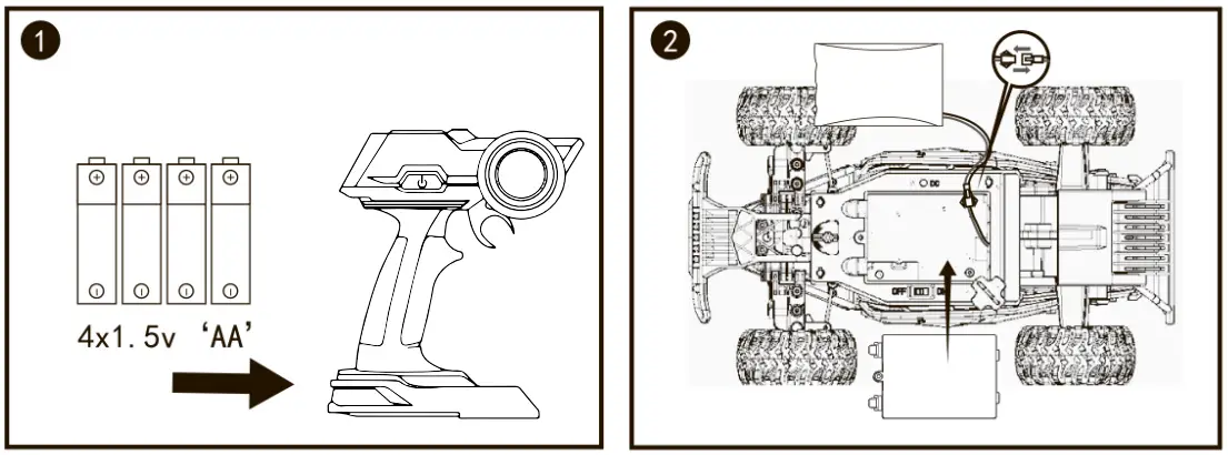 Battery installation method