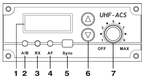 okayo GPA-650B Series UHF 40W Wireless Portable Bluetooth Sound System - Wireless Receiver