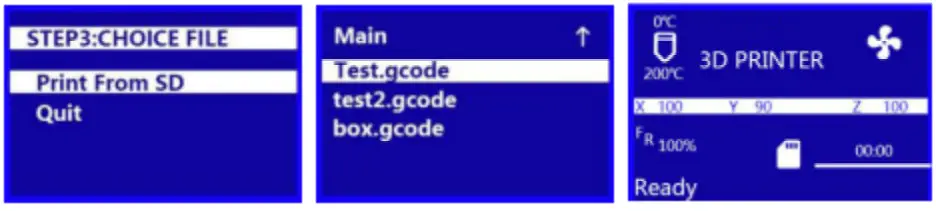 gembird 3DP-GEMMA 3D Printer Gemma - highlighted model