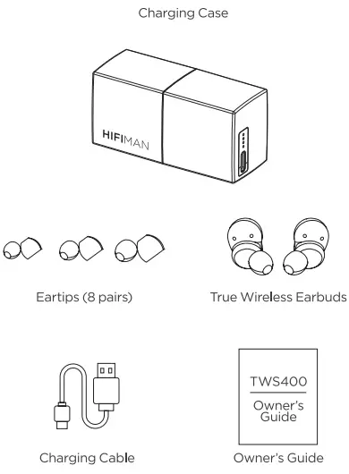 HIFIMAN TWS400 Waterproof Noise Isolated Sports Earphone-1
