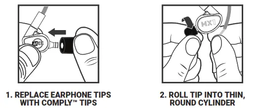 MEE audio MX PRO Modular Musician’s - MEMORY FOAM EARTIPS