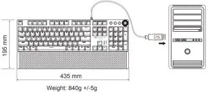 Connection / Physical characteristics