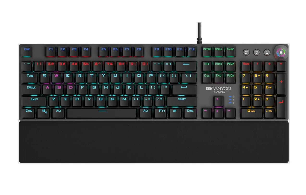 Canyon Cnd-skb7 Nightfall Mechanical Gaming Keyboard User Guide