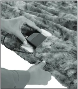 a person holding an animal