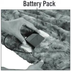 Homedics HCM-TRW210HSF Cordless Throw B