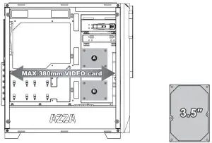 3.5 "/2.5" HDD Installation