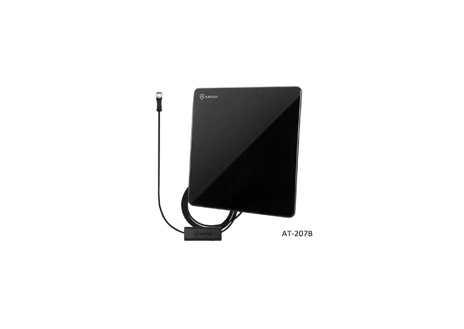 Antop At-207b Flat Panel Smartpass Amplified Indoor Hdtv Antenna User Guide