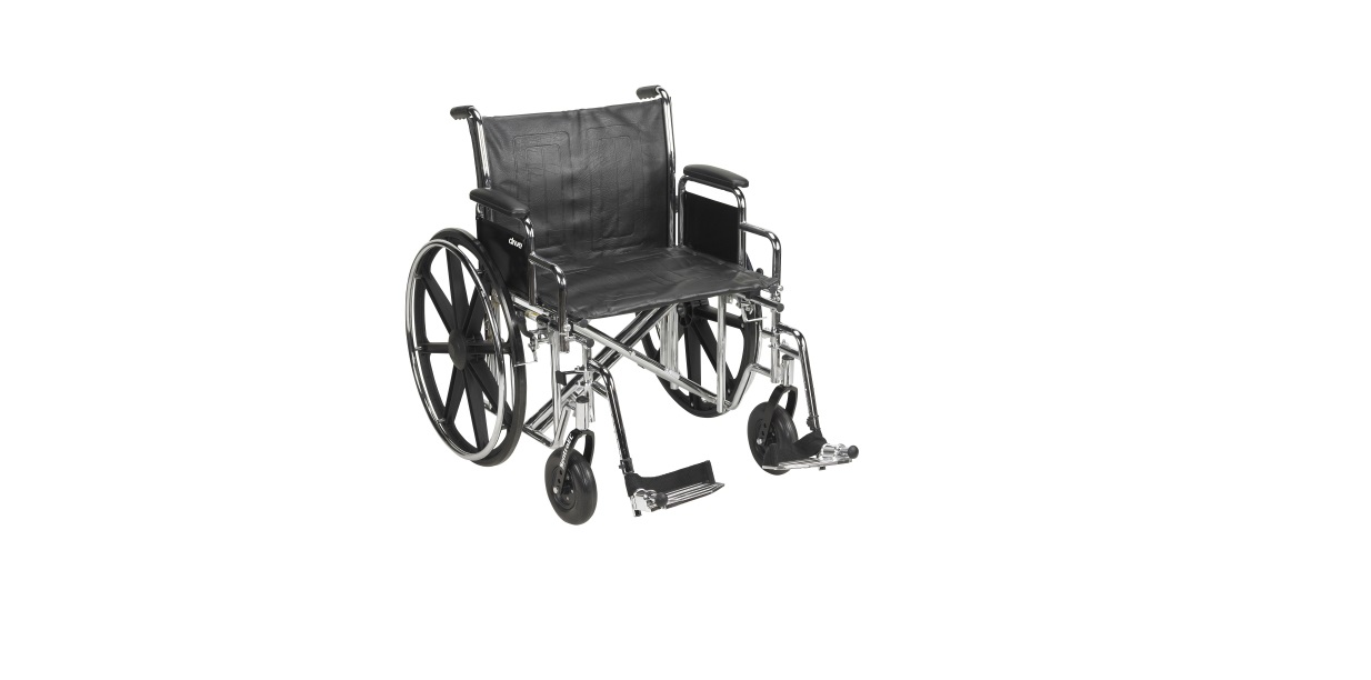 Mckesson 146-std22ecdda-sf Heavy Duty Wheelchair Instruction Manual