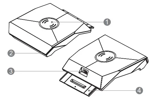 msi GA60 Wireless Qi Charger 15W - Overview