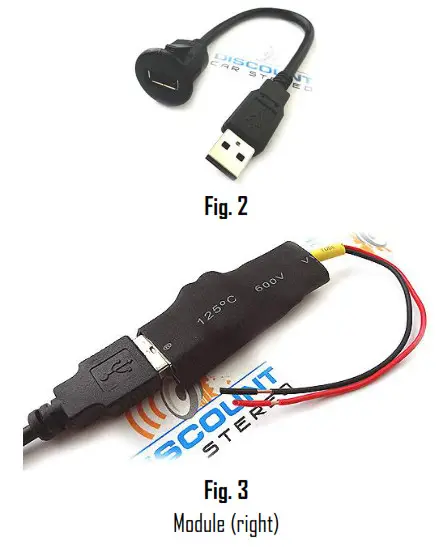 DISCOUNT CAR STEREO USB-DM3 Smart Charging Port- Fig 2