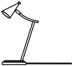 JOHN LEWIS Trumpet 6W Touch Desk Lamp - Parts list