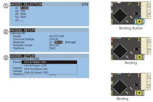 GEPRC CineLog35 3.5 Inch CineWhoop Drone - Binding Button