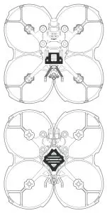 GEPRC CineLog35 3.5 Inch CineWhoop Drone - Pad,Landing pad