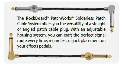 ROCKBOARD PatchWorks Solderless Patch Cable System-6
