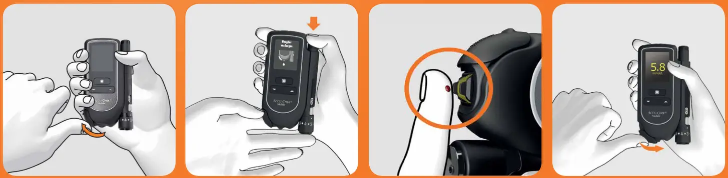 ACCU CHEK 3594512 Mobile Blood Glucose Monitoring System - fig