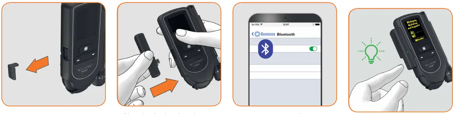 ACCU CHEK 3594512 Mobile Blood Glucose Monitoring System - wireless adapter