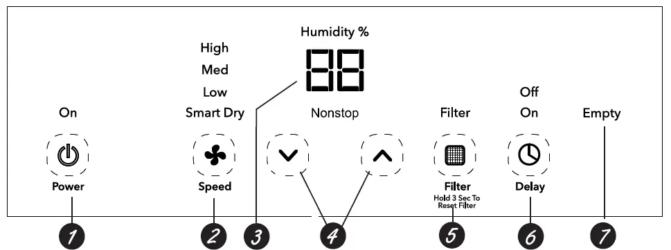 Haier QDHR20 Dehumidifier Owner's 1
