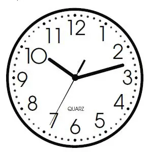 hama 00186343 PG-220 Wall Clock Instruction Product