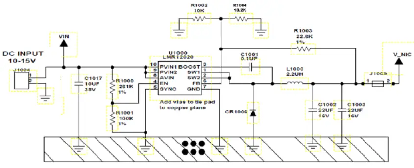 GE MDS LN400 Industrial Radio Module - schematic form