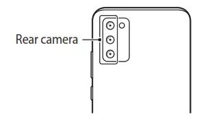 SAMSUNG SM-A226B Smartphone- Rear camera