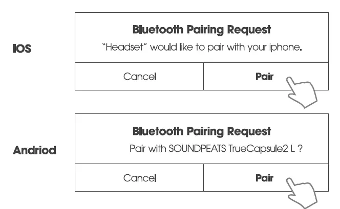 SOUNDPEATS B08FTCRLLZ TrueCopsule 2 True Wireless Earbuds FIG 4