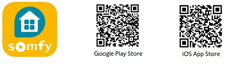 sOmfy IFTTT Tahoma RTS Zigbee Smartphonr and Tablet Interface- North America App