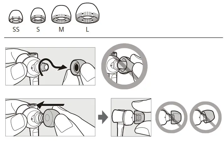 SONY MDR-XB55AP Extra Bass In-Ear Stereo Headphones- Earbuds