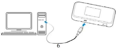 ZTE MU5001 5G Mini Router - computer