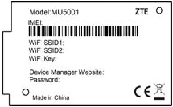ZTE MU5001 5G Mini Router - figure