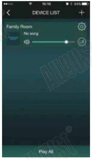 August WR320B WiFi Wireless Multiroom Receiver - Network Connection 6