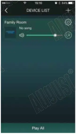 August WR320B WiFi Wireless Multiroom Receiver - Receivers Options