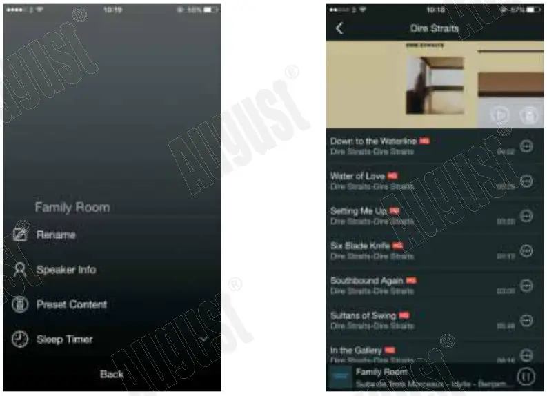 August WR320B WiFi Wireless Multiroom Receiver - Third Party Music Providers 2