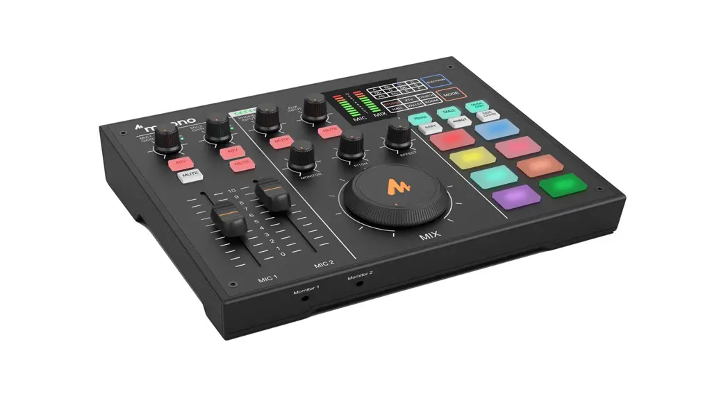 Donner Podcard-podcast Workstation Live Stream Console User Manual