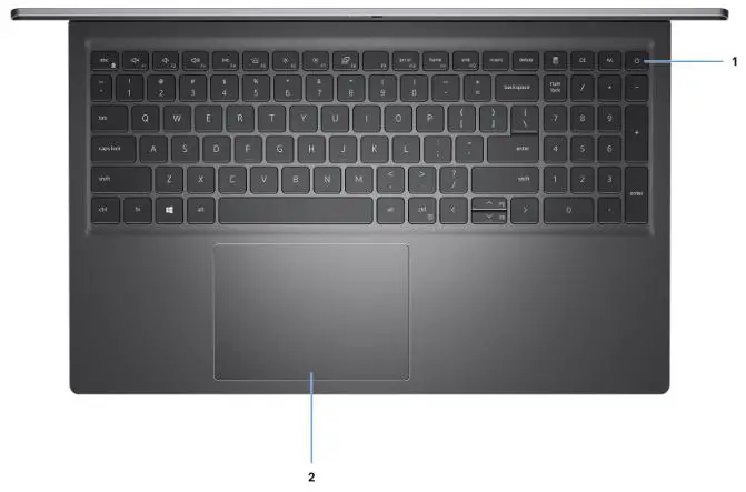 DELL Laptop Vostro 15 5510 - Top