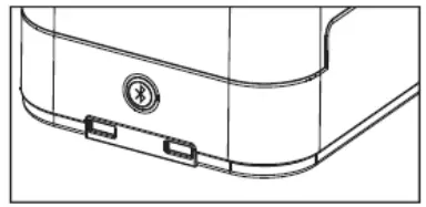 BRANDSTAND cubietrio Plus Alarm Clock and Wireless Charging - volume