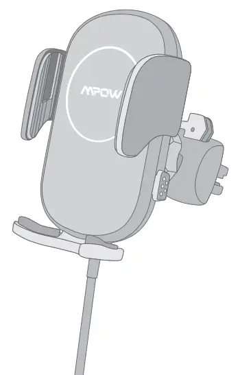 MPOW CA148 Auto Lock Wireless Car Charger Mount