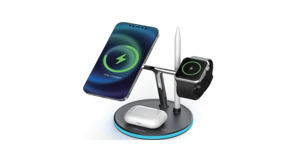Koopao T6-bk 4-in-1 Wireless Charger User Manual