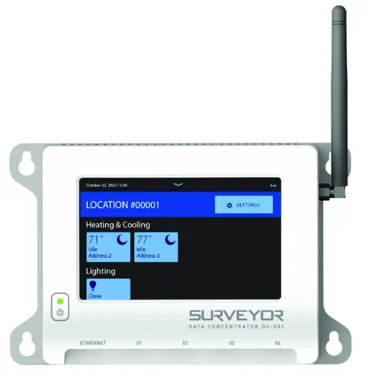 VENSTAR DC500 Surveyor Energy Management System