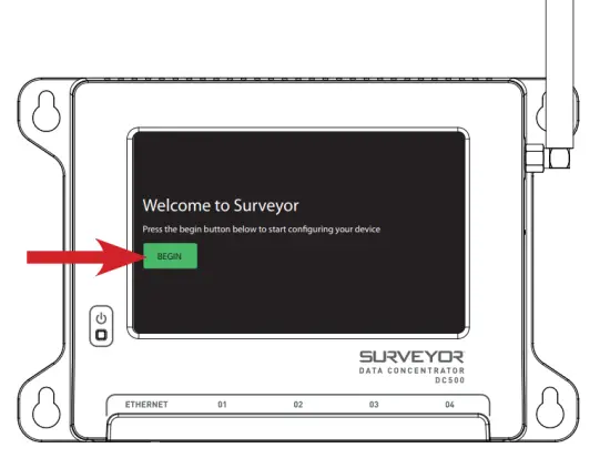 VENSTAR DC500 Surveyor Energy Management System - Concentrator