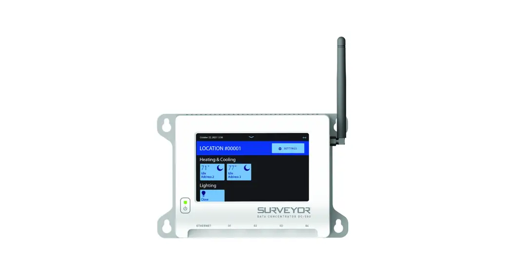 Venstar Dc500 Surveyor Energy Management System Instruction Manual