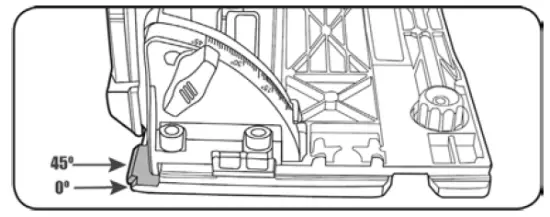 LUMBERJACK PS165 Plunge Saw Kit fig 11