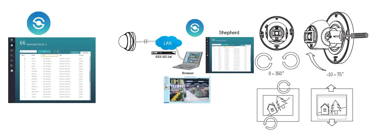 VIVOTEK FD9369 MP Dome Network Camera Fixed Lens 11