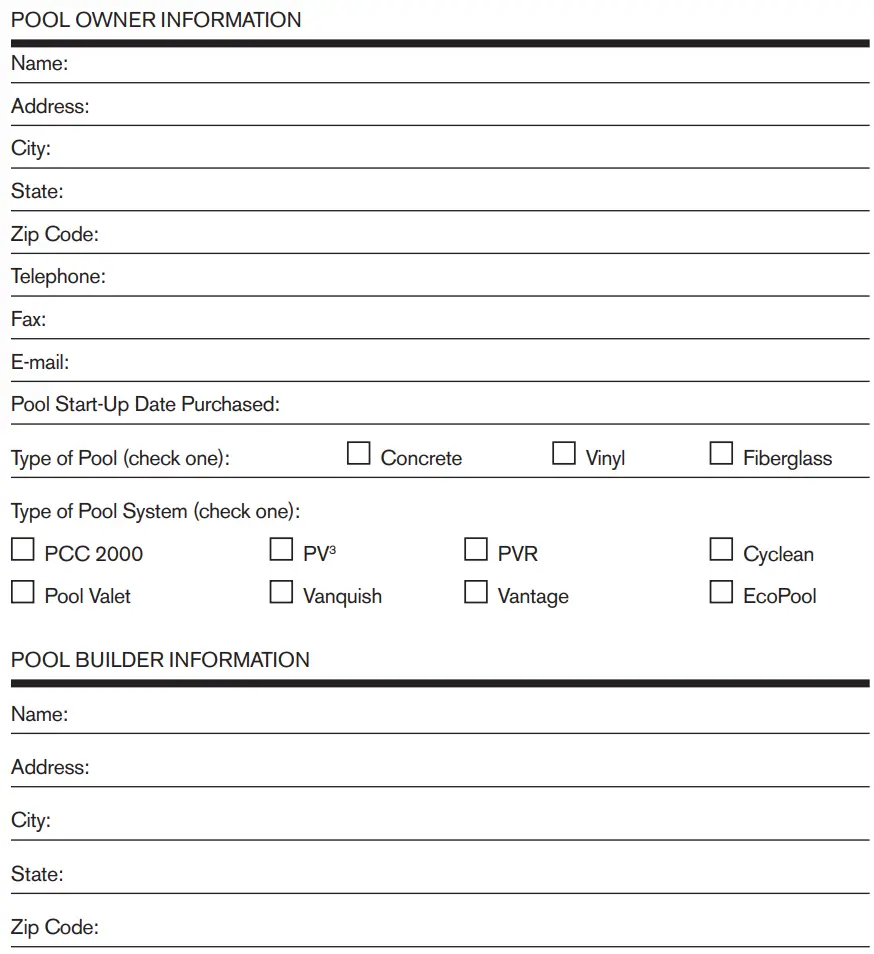 Paramount 4402388000 Clear O3 for Ozone Pure Water Installation Guide - Address