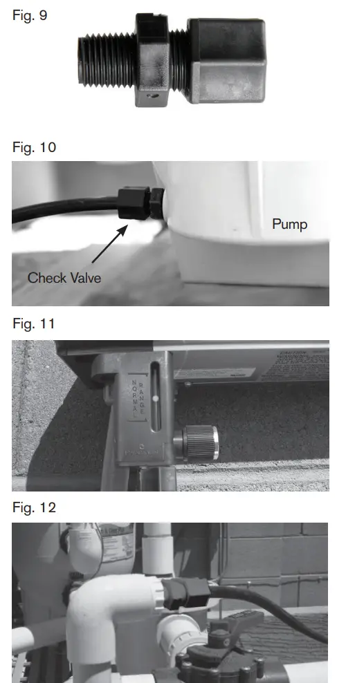 Paramount 4402388000 Clear O3 for Ozone Pure Water Installation Guide - Fig. 9,10,11,12