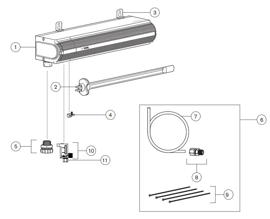 Paramount 4402388000 Clear O3 for Ozone Pure Water Installation Guide - Part