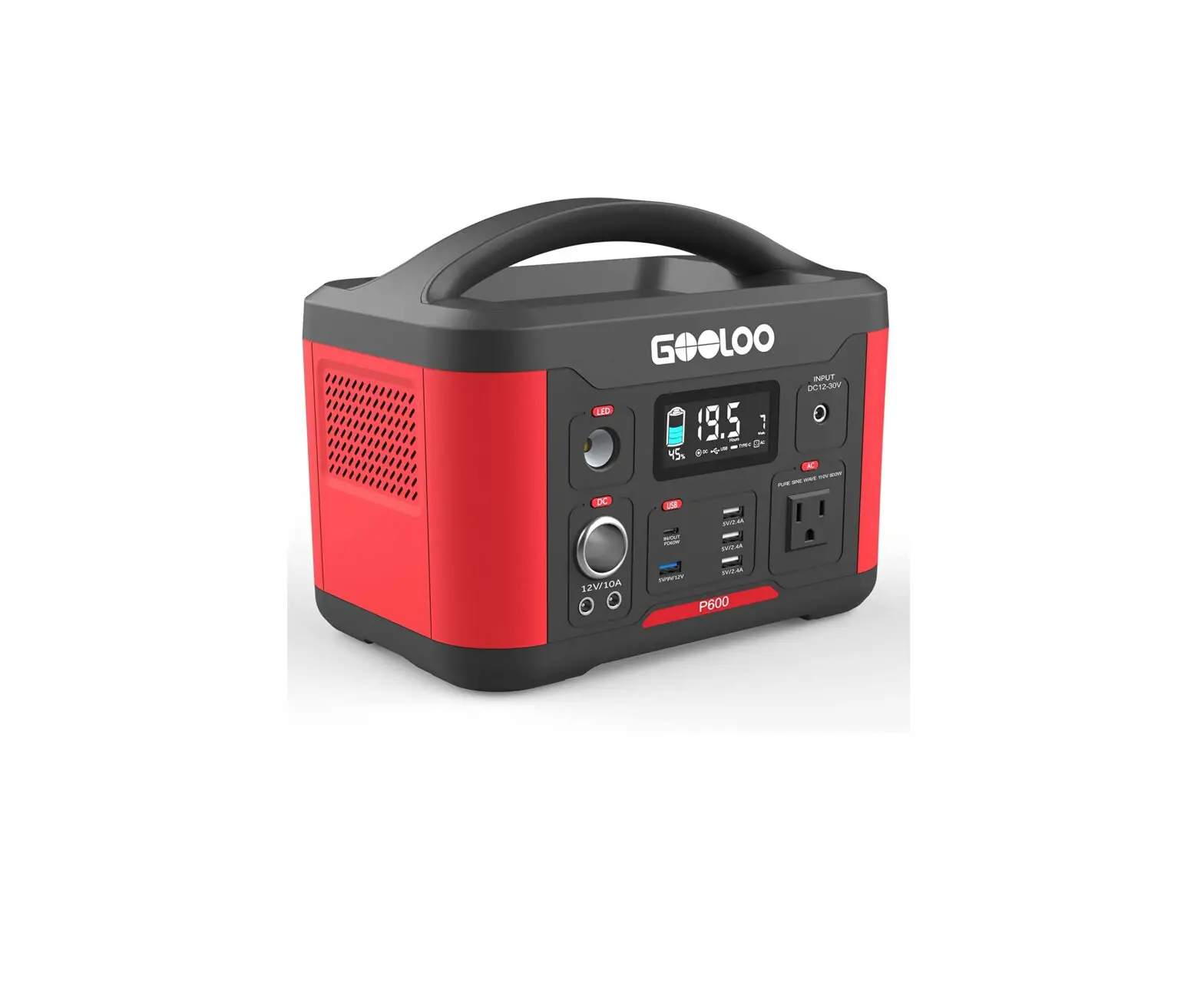 Gooloo Discovery P600 600w Portable Power Station Emergency Power Source User Manual Gooloo Discovery P600 600w Portable Power Station Emergency Power Source User Manual