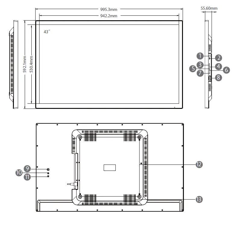 Shenzhen -Electron -Technology -RK3288 -Interactive- Digital -Signage -Display- 10